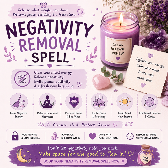 Negativity Removal Spell