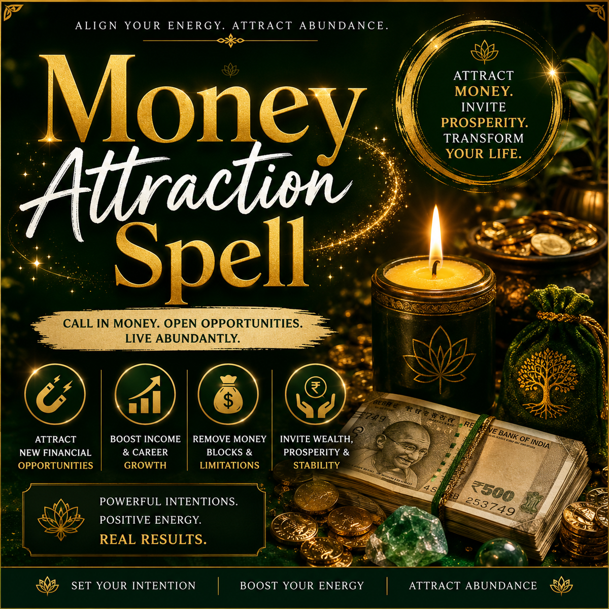 Money Attraction Spell