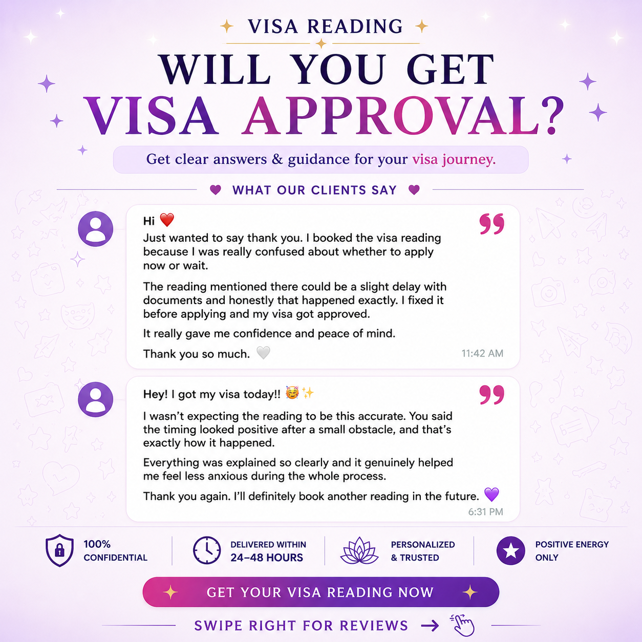 Visa Reading