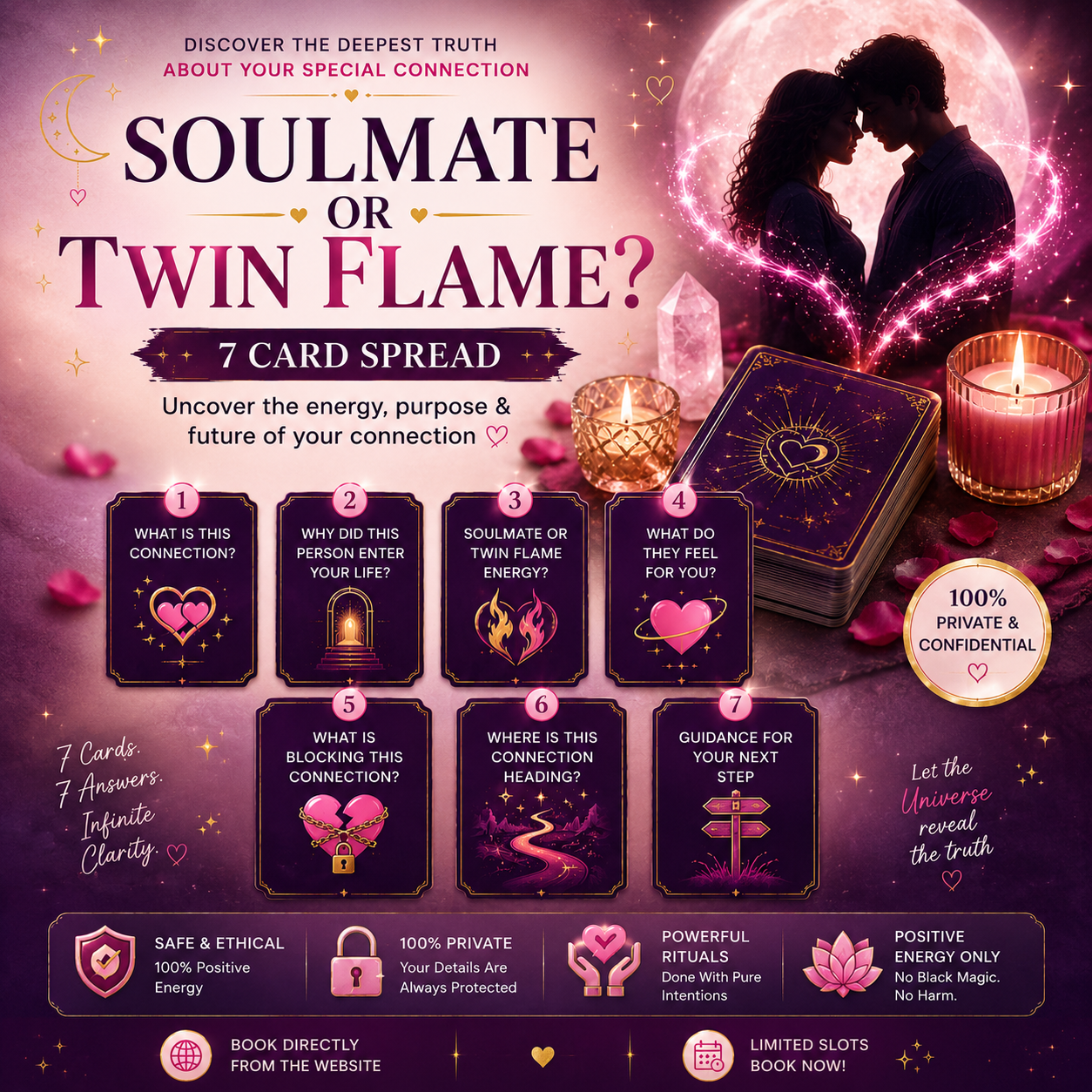 Soulmate or Twin Flame Spread